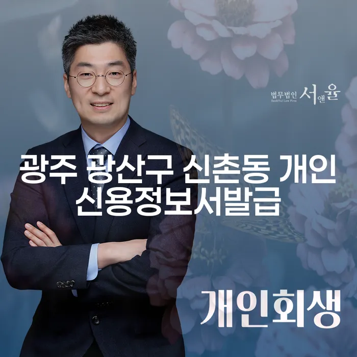개인신용정보 발급과 개인회생: 광주 광산구 신촌동에서의 현실적인 해결책은?